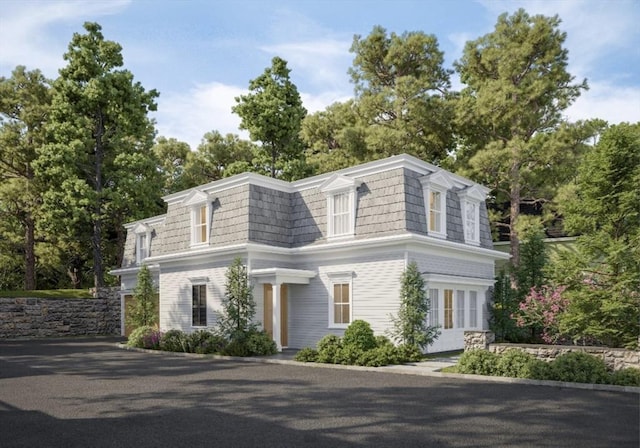 95 High St Unit 4, Newburyport, MA 01950 - victorian home featuring aphalt driveway and mansard roof