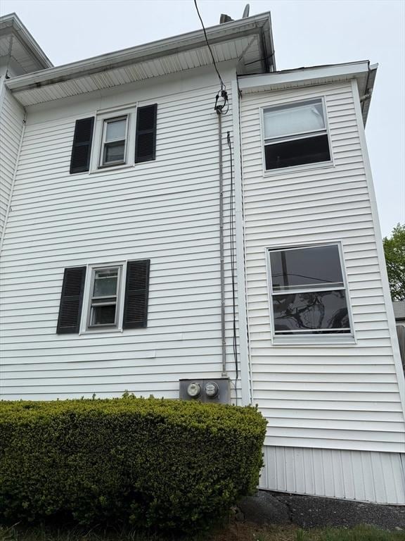 view of side of home