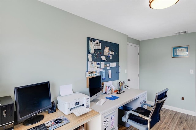 30 Millard Ave, Lynn, MA 01904 - office area featuring wood finished floors and baseboards