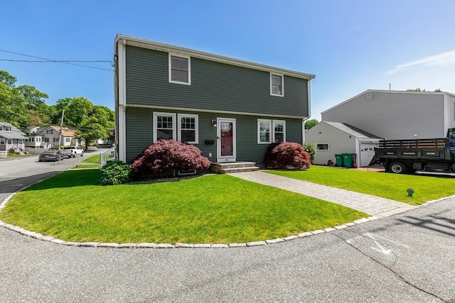 30 Millard Ave, Lynn, MA 01904 - colonial house featuring a front lawn