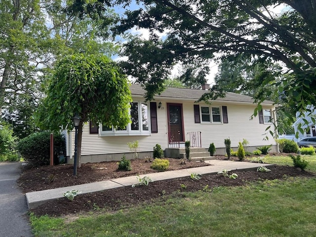 23 Pennfield St, Springfield, MA 01129 - view of front facade featuring a front yard
