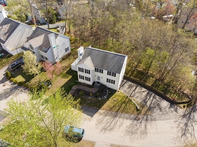 drone / aerial view