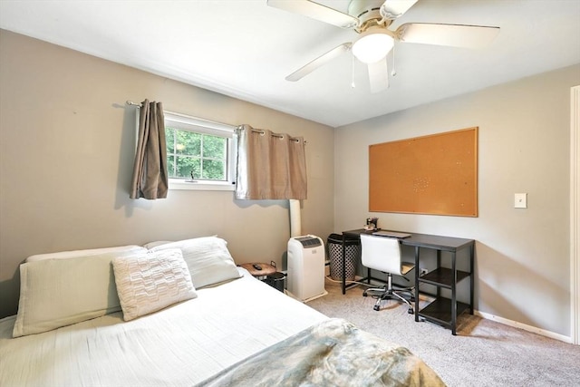 59 Searle Rd, South Hadley, MA 01075 - bedroom with carpet floors and a ceiling fan