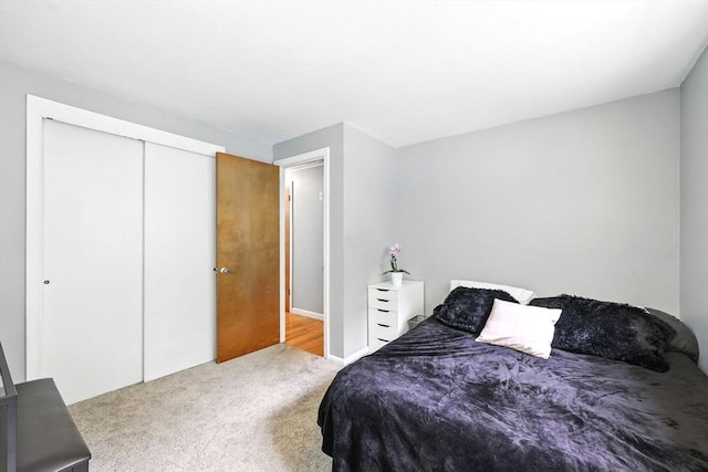 59 Searle Rd, South Hadley, MA 01075 - bedroom with carpet floors and a closet