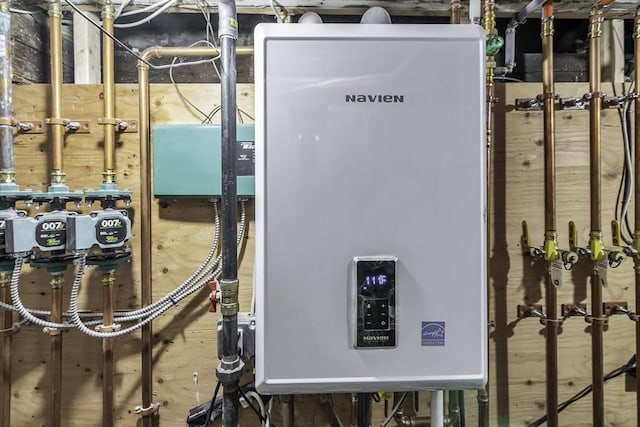 utilities featuring water heater