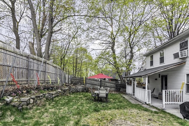 view of yard