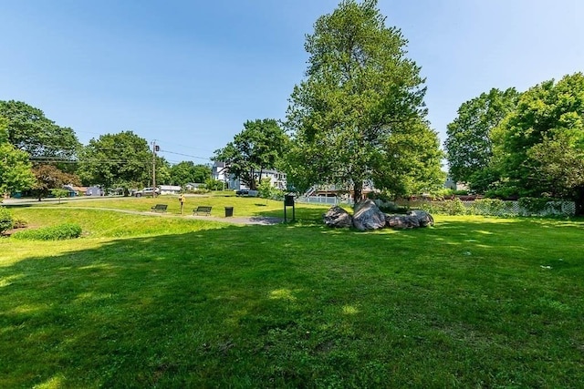 76 Colburn St Unit 76, Dedham, MA 02026 - view of community featuring a yard