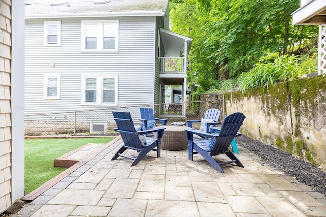 72 Edgecliff Rd Unit 72, Watertown, MA 02472 - view of patio / terrace featuring a fire pit