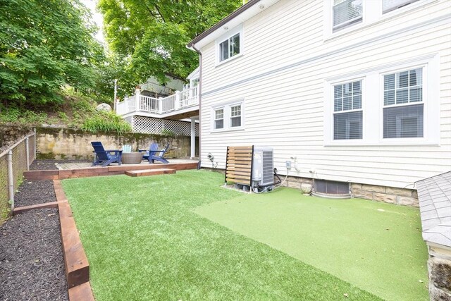 72 Edgecliff Rd Unit 72, Watertown, MA 02472 - view of yard with a balcony