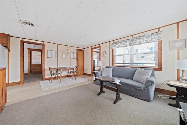 14 Mcarthur Ln, Marshfield, MA 02050 - carpeted living room with baseboards