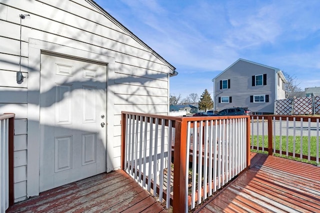 view of deck