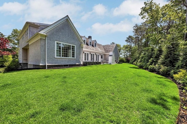 10 Herring Gull Rd, Mashpee, MA 02649 - back of house with a yard