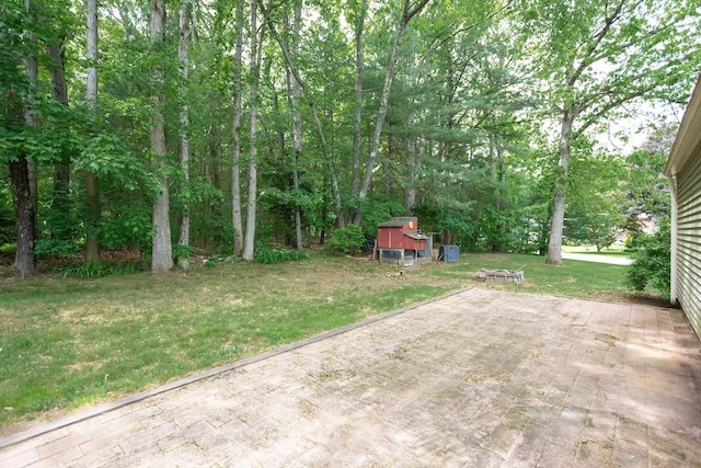 18 Oakwind Holw, Leominster, MA 01453 - view of grassy yard with a patio area