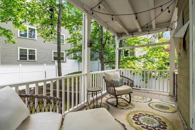 34 Sheafe St Unit 1, Brookline, MA 02467 - balcony featuring a porch