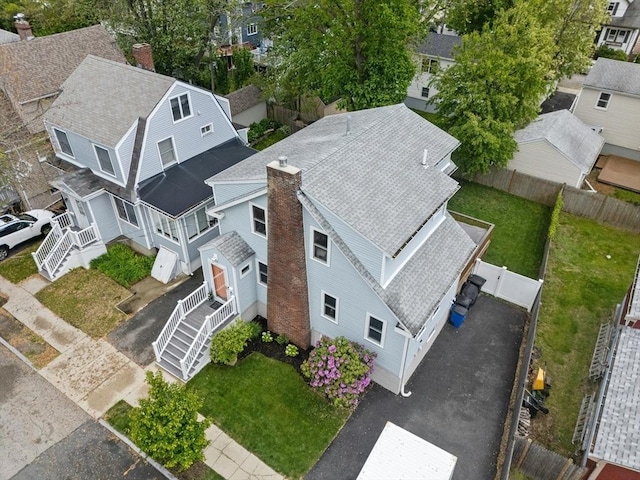 21 Milton Rd, Quincy, MA 02171 - aerial view of residential area
