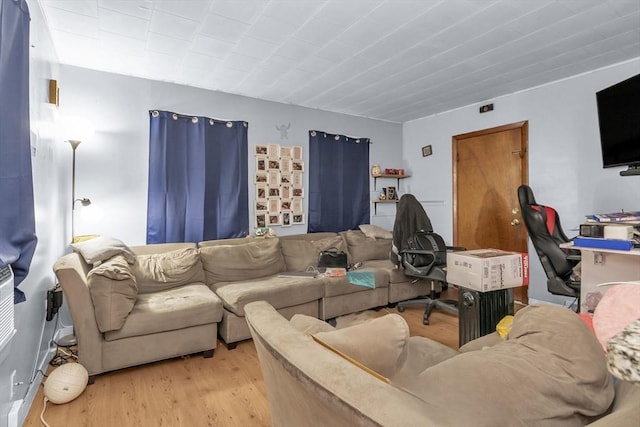 1130 Water St, Fitchburg, MA 01420 - living area with light wood-style floors