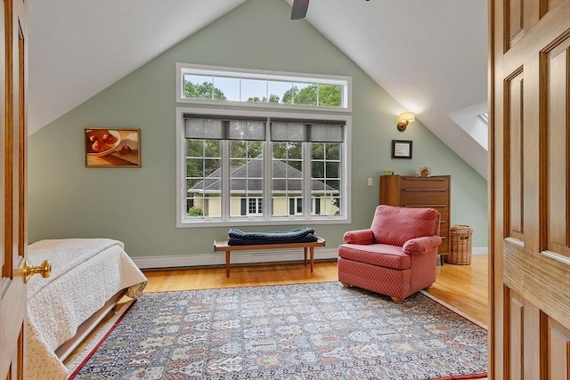 15 Saxon Ln, Shrewsbury, MA 01545 - bedroom featuring wood finished floors and lofted ceiling