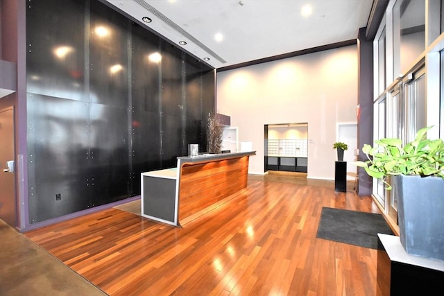 1 Earhart St Unit 320, Cambridge, MA 02141 - reception with recessed lighting