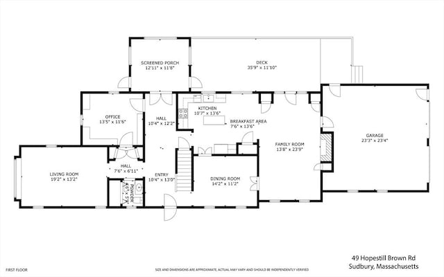 view of layout