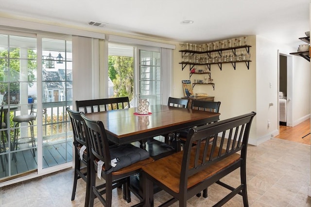 70 Puritan Rd, Bourne, MA 02532 - dining space featuring healthy amount of natural light and baseboards
