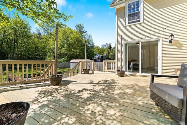 17 S High St, Ashburnham, MA 01430 - view of wooden terrace