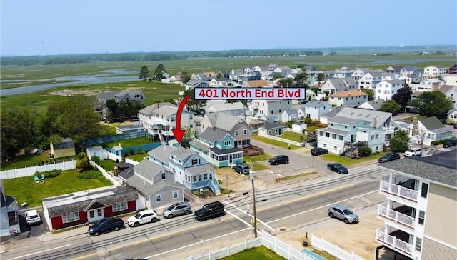 401 N End Blvd, Salisbury, MA 01952 - aerial perspective of suburban area