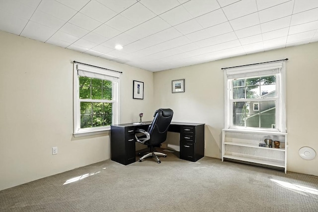 1112 Highland St, Holliston, MA 01746 - view of carpeted office space