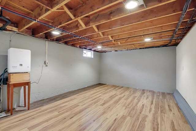 93 Pittroff Ave, South Hadley, MA 01075 - basement with wood finished floors