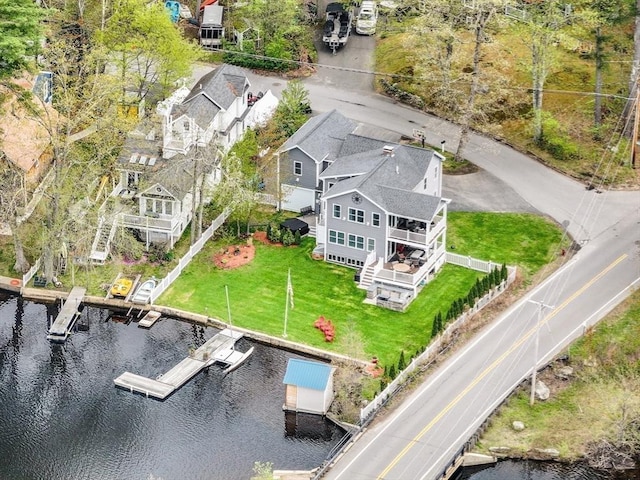 2 Coles Grove Rd, Derry, NH 03038 - aerial view of property and surrounding area featuring a large body of water