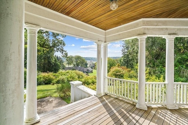 48 Neal Gate St, Scituate, MA 02066 - view of wooden terrace