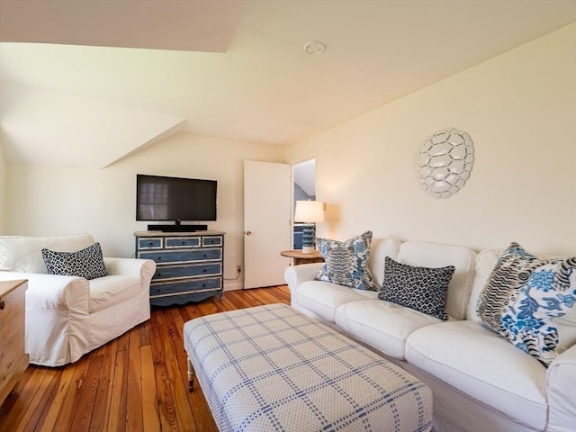 living room featuring wood finished floors