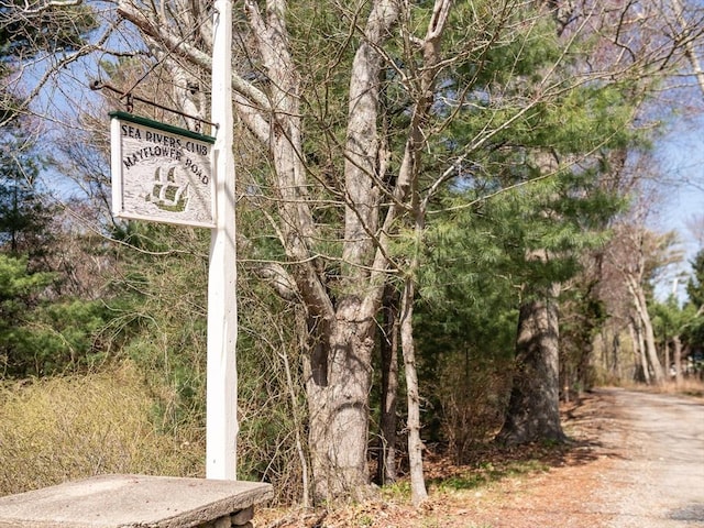 exterior details featuring driveway