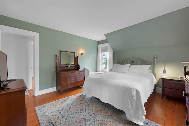 246 Railroad Ave, Norwood, MA 02062 - bedroom with hardwood / wood-style flooring and baseboards