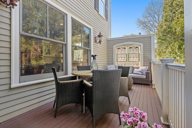 view of deck