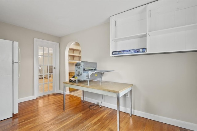 0 Steeple View Way, Leominster, MA 01453 - home office featuring baseboards and wood finished floors