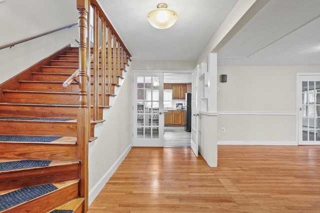 0 Steeple View Way, Leominster, MA 01453 - entrance foyer featuring light wood finished floors and stairs