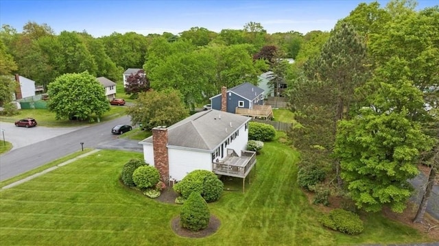 40 Richard Ave, Shrewsbury, MA 01545 - aerial view of property and surrounding area