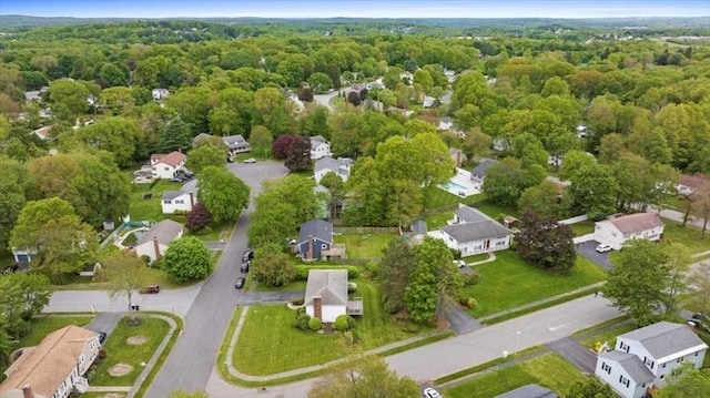 40 Richard Ave, Shrewsbury, MA 01545 - aerial overview of property's location featuring a forest and nearby suburban area