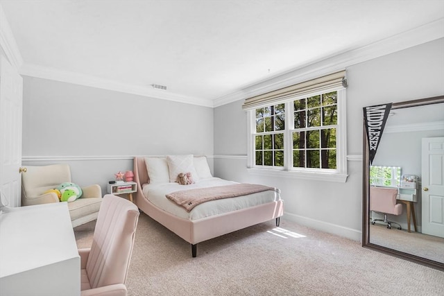 10 Whitney Rd, Stow, MA 01775 - bedroom featuring ornamental molding, baseboards, and carpet flooring