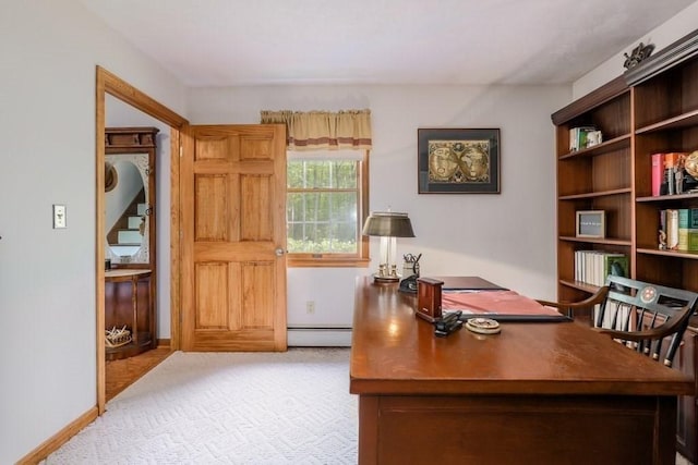 83 Everett Rd, Barre, MA 01005 - carpeted office space with baseboard heating