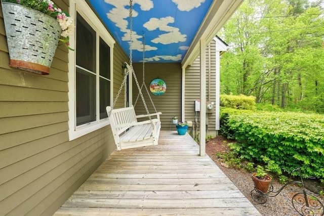 83 Everett Rd, Barre, MA 01005 - view of wooden terrace