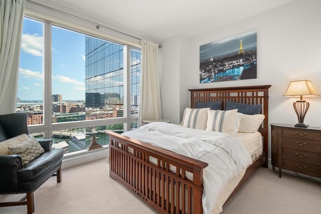 500 Atlantic Ave Unit 15M, Boston, MA 02110 - bedroom featuring carpet flooring and a city view