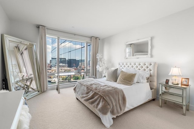 500 Atlantic Ave Unit 15M, Boston, MA 02110 - bedroom with carpet floors and a view of city