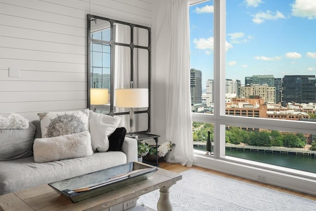 500 Atlantic Ave Unit 15M, Boston, MA 02110 - sunroom featuring a city view