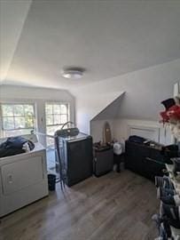 35-1 Neponset, Revere, MA 02151 - bonus room with wood finished floors, lofted ceiling, and washer / clothes dryer