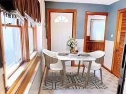 35-1 Neponset, Revere, MA 02151 - dining room with wainscoting