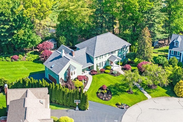 9 Wescott Rd, Andover, MA 01810 - view from above of property