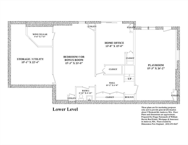 9 Wescott Rd, Andover, MA 01810 - home floor plan