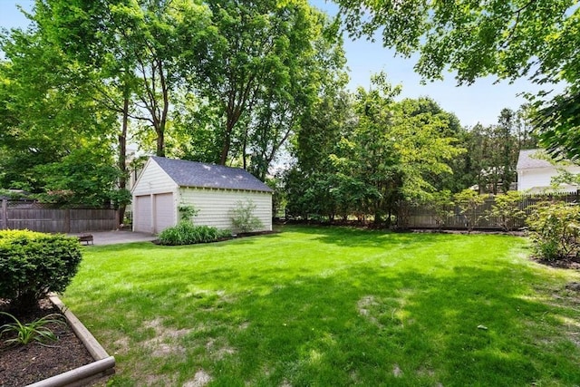 111-113 Pleasant St, Milton, MA 02186 - view of yard featuring an outbuilding and a garage