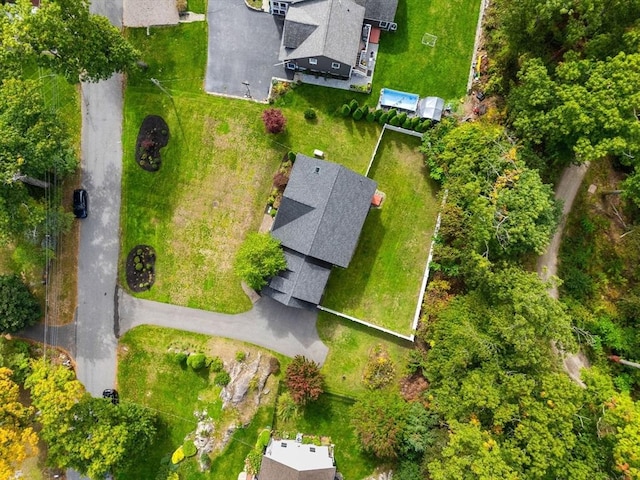 drone / aerial view
